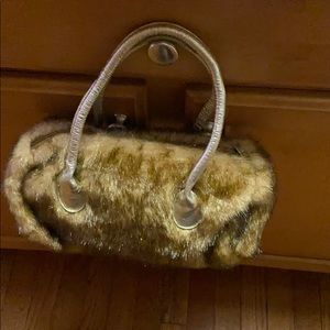 Taolei Faux Fur Satchel